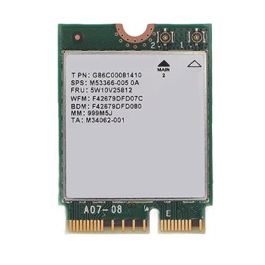 Imagem de Placa de Rede WiFi 6, Adaptador de Rede Sem Fio AX211NGW Tri Band 2.4G 5G 6G, Chip Excelente, Protocolo Compatível, Conexão Sem Fio BT5.2, Tecnologia MU MIMO, para 10, 11, Linux
