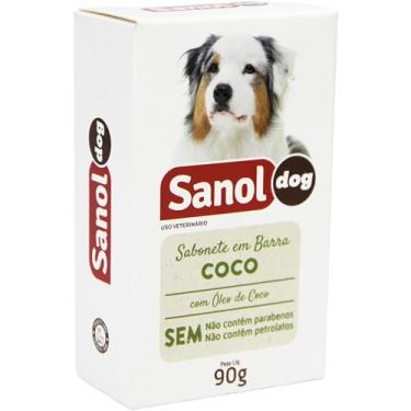 Imagem de Sabonete Cão/gato Coco 90g Sanol
