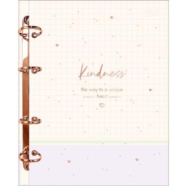 Imagem de Tilibra - Caderno Argolado Cartonado Colegial, Soho, 310301, 17.7x24cm, Rosa Claro, 80 Folhas