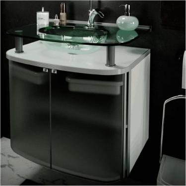 Imagem de Gabinete - Standard com Cuba Moldada Branco