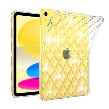 Imagem de UUcovers Capa Protetora para Apple iPad 6ª/5ª geração 24.6 cm 2018/2017 Transparente, TPU Macio à Prova de Choque, Compatível com iPad 9,7 Polegadas (A1893, A1954, A1822, A1823), Proteção Diária