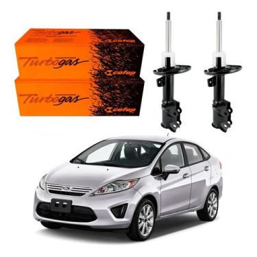 Imagem de Par Amortecedor Dianteiro Fiesta Sedan 1.6 2010 A 2013 - Cofap
