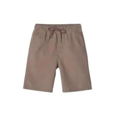 Imagem de Bermuda Hering Infantil Menino Em Sarja Bege-Masculino