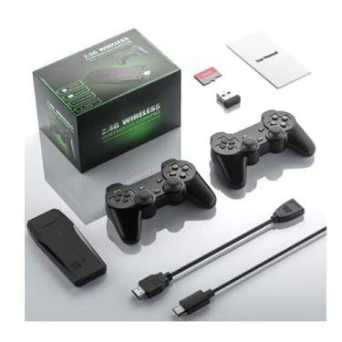 Imagem de Game Stick 4k 10mil Jogos Retro com 2 Controles