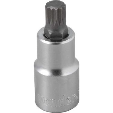 Imagem de Soquete Multidentado Encaixe 1/2'' 10mm Curto CRV Vonder