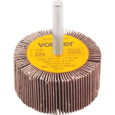 Imagem de Roda de Lixa 50x25mm com Haste G220 - Vonder