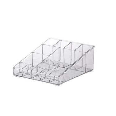 Imagem de Organizador Cosméticos De Acrílico Com 12 Cavidades Elegance - PARAMOU