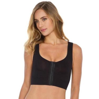 Imagem de Sutiã Top Plié 50142 Control Alta Compressão, Preto, G