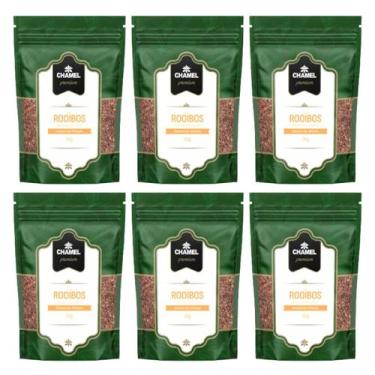 Imagem de Chá de Rooibos (Aspalathus linearis) Encanto Sul-Africano 6 Pacotes c/