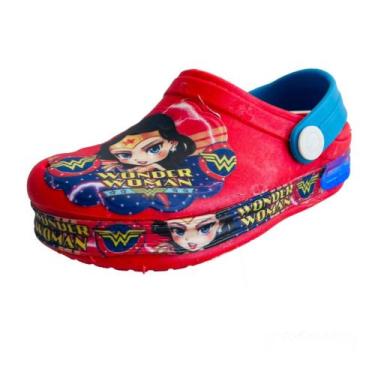 Imagem de Babuche Infantil Papete Menina com Led Confortável Personagens Lançame