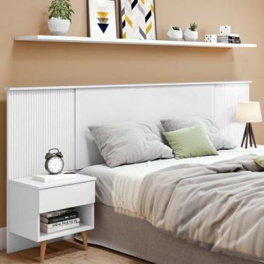 Imagem de Cabeceira Casal e Queen Like Com 2 Mesas 90751 Lopas - Móveis Lopas, B