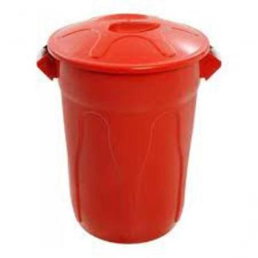 Imagem de Cesto Lixeira Plástico Balde 100l Coleta Seletiva - JSN