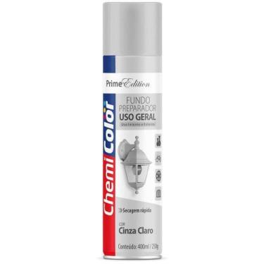 Imagem de Tinta Spray Chemicolor Fundo Preparador Cinza 400 Ml