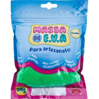 Imagem de Massa De Eva Verde Escuro 50g Make+