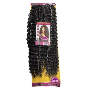 Imagem de Cabelo Deep Wave Cacheado Juliana Fio a Fio Crochet Braids 70cm - D&D 