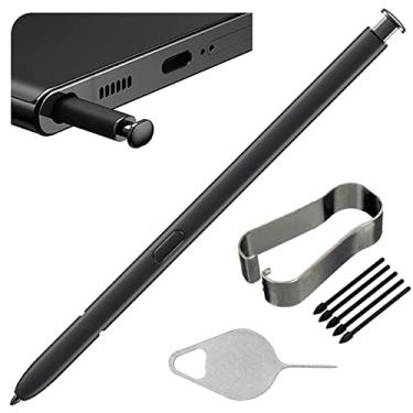 Imagem de Caneta de reposição para Galaxy S22 Ultra 5G S Pen S22 Ultra com pontas S22 Ultra Pontas para Samsung Galaxy S22 Ultra 5G Touch Pen 6,8" SM-S908U S908U1 S908W com peça de reparo de agulha (sem