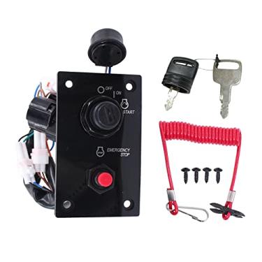 Imagem de ApplianPar Painel de interruptor de ignição único superior externo com chave 37100-96J24 37100-96J27 para Suzuki