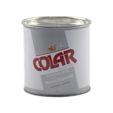 Imagem de Massa plástica especial  600gr - colar, Branca