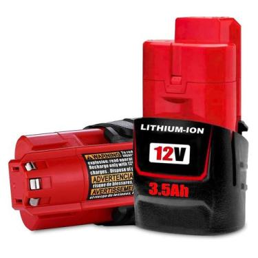 Imagem de Bateria DASNITE, pacote com 2 unidades, 3500mAh, 12V, substituição par