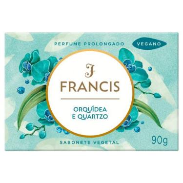 Imagem de Sabonete em Barra Vegetal Francis Orquídea e Quartzo 90g