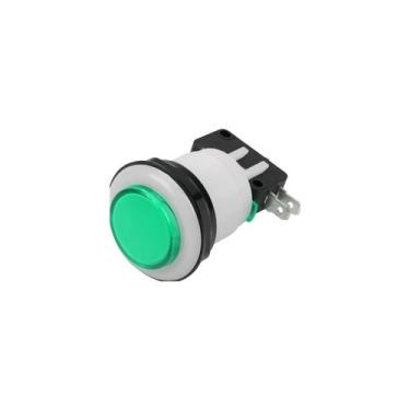 Imagem de 10x Chave Botão Arcade Jukebox Fliperama Pbs-29 - Verde - CHIPSCE, 092