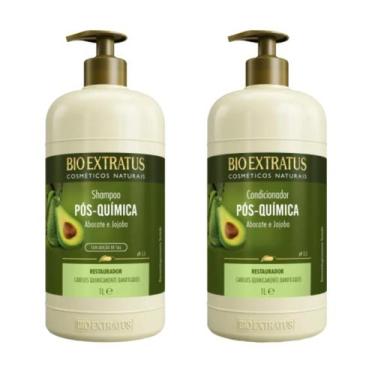Imagem de Shampoo E Condicionador Bio Extratus Pós Quimica 1l Oficial
