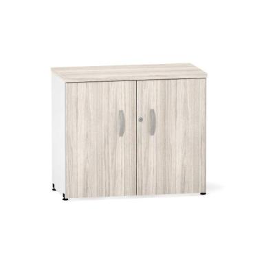 Imagem de Armario Baixo 02 Portas P25 Pandin 70 CM Casablanca e Branco