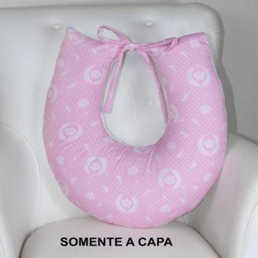 Imagem de Capa de Almofada Amamentação - Laura Baby, Nobreza Rosa