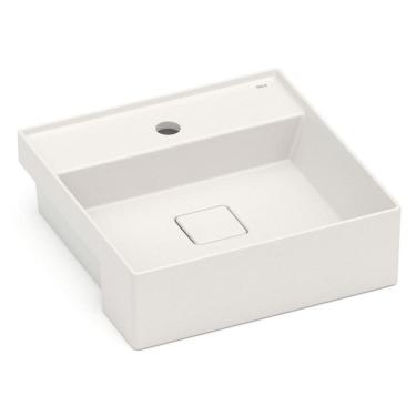 Imagem de Cuba de Semi Encaixe 400cm X 400cm com Mesa T10 Terra Roca Bege