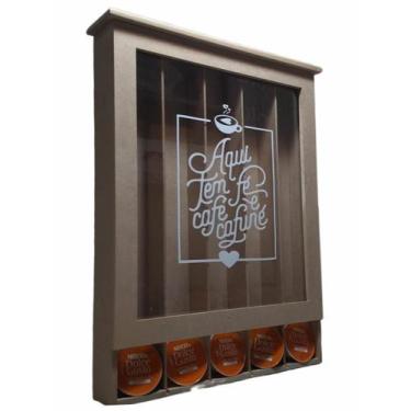 Imagem de Porta Cápsulas Dolce Gusto 40x30 Para 35 Cápsulas Café - sonhos e idei