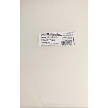 Imagem de Capa para encadernacao a3 transparente line (0,30) mares