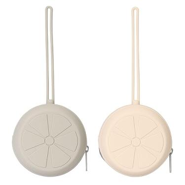 Imagem de Eoopoon Capa de Chupeta de Silicone, Bolsa Porta-Chupeta para Bebê para Bolsa de Fraldas, Capa Porta-Chupeta Sem Bpa para Meninos, Recipiente de Armazenamento de Chupeta de Silicone para Bebê para Via