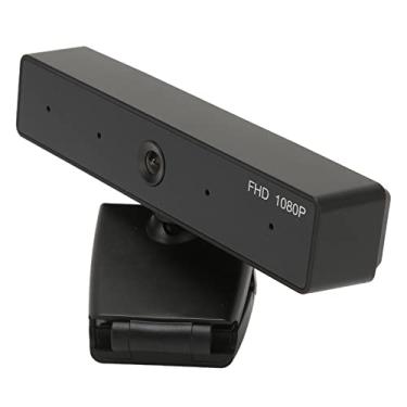 Imagem de Webcam HD 1080P Com Rotação de 360° e Telefone Omnidirecional para Streaming, Navegação Remota e Chamadas de Vídeo