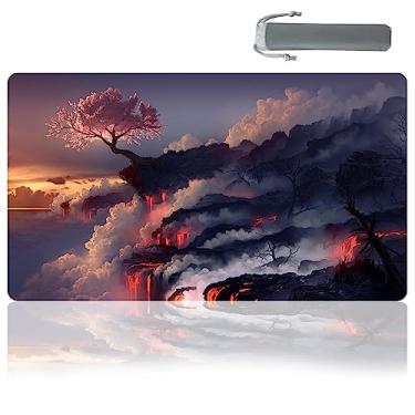 Imagem de sabermaster TCG Playmat yugioh playmat tapetes de mesa tamanho 70X40 cm Mousepad compatível com MTG RPG CCG jogo de cartas colecionáveis tapetes de jogo original Play Mat Art Designs e acessórios (2)