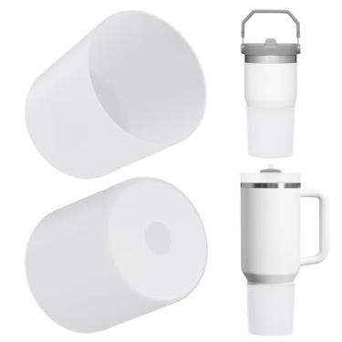 Imagem de Linkidea Bota de garrafa de água compatível com Stanley Quencher H2.0 567 g/850 g/1,134 g, IceFlow Flip 567 g/850 g, protetor de tampa inferior de garrafa de água de silicone, amortecedor de garrafa