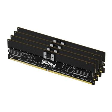 Imagem de Kingston Fury Renegade Pro Expo 128GB 5600MT/s DDR5 ECC Reg CL28 DIMM (Kit de 4) Memória Overclockable ECC Registrada DIMM - KF556R28RBE2K4-128