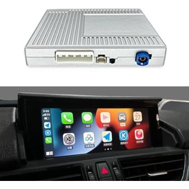 Imagem de Decodificador sem fio Carplay para câmera Porsche Macan 2017 PCM4.0 Android Mirror Link AirPlay CarPlay (modelo Macan 2017 PCM4.0 preto)