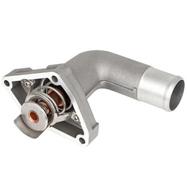 Imagem de SCITOO Carcaça do termostato adequada para Infiniti JX35 2013, para Infiniti QX60 2014-2018 Conjunto de carcaça do termostato do refrigerante do motor Termostato para carro (21200-JA10A)