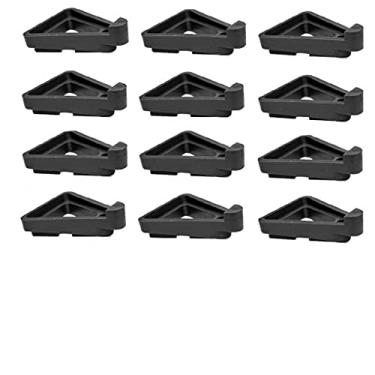 Imagem de Plant Pot Feet,12pcs Invisible Flower Pot Risers Toes Flower Pot Lifters Supports Potted Plant Stand Flower Pot Rack for Indoor and Outdoor Plant Pots (Black)