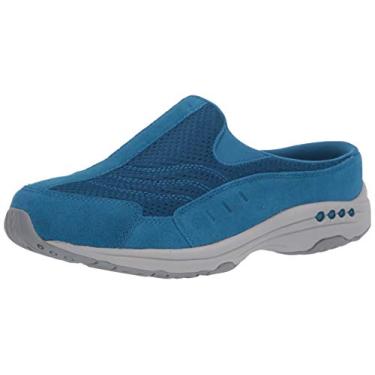 Imagem de Easy Spirit Mule Traveltime Feminino, Azul 420, 11 X-Wide