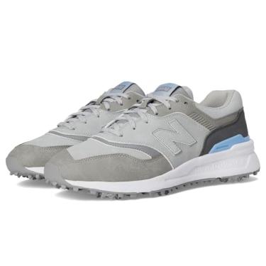 Imagem de New Balance Tênis de golfe masculino 997, Cinza/azul, 43