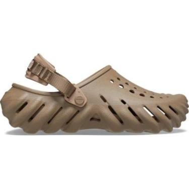 Imagem de Sandália Crocs Echo Clog Khaki-Unissex