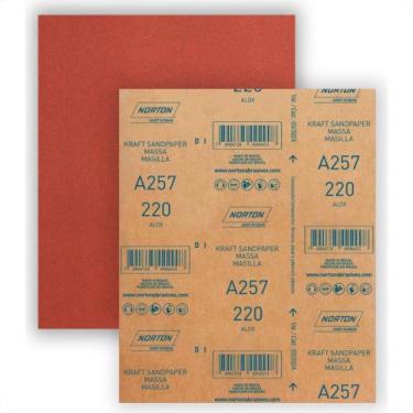 Imagem de Lixa Massa Norton 220 A257 - Kit C/50