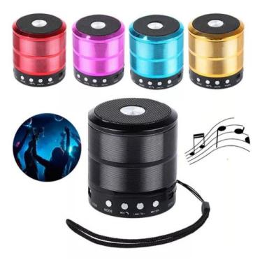 Imagem de Caixa De Som Mini Speaker Ws-887 Portátil