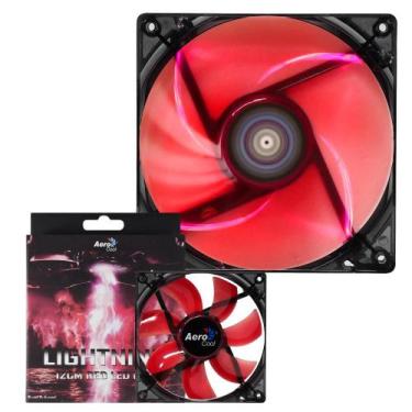 Imagem de Cooler Fan Para Gabinete Gamer Aerocool Com Iluminação Translúcida  Le