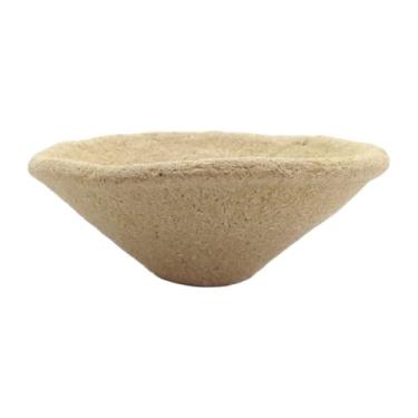 Imagem de Alguidar Biodegradável N° 000 Umbanda/Candomblé - Oferta (BAGAÇO DE CANA)