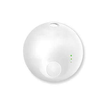 Imagem de TAG Rastreamento p/ Pets, Mala, Carro, Moto c/ Find My Apple COR:BRANCO