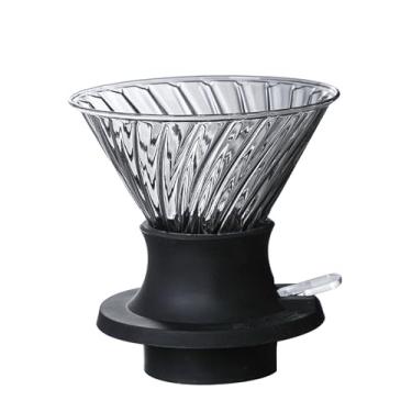 Imagem de BeeCa Cafeteira Pour Over, Coador De Café Clever, Filtro De Gotejamento V60 Com Interruptor Liga/Desliga Filtro De Vidro De Silicone, Prepara Como Prensa Francesa E Pour Over, Vidro De Borosilicato,