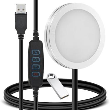 Imagem de LUFECHO Compatível Com O Kit De Lâmpada Led Bambu Lab 001, Kit De Iluminação Criativa Led Para Impressoras 3D Para Criação De Modelos De Luz Noturna, Possui Iluminação Ajustável De Três Cores E Funç