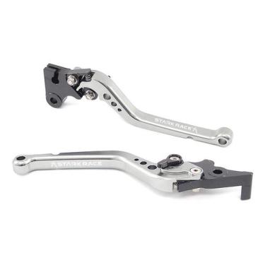 Imagem de Manete Esportivo Longo Stark Yamaha Ybr Factor 125 Lona - Stark Race, 